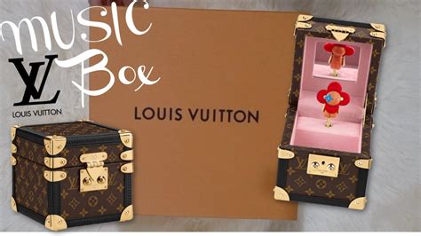 lv music box price|LOUIS VUITTON Monogram Vivienne Music Box.